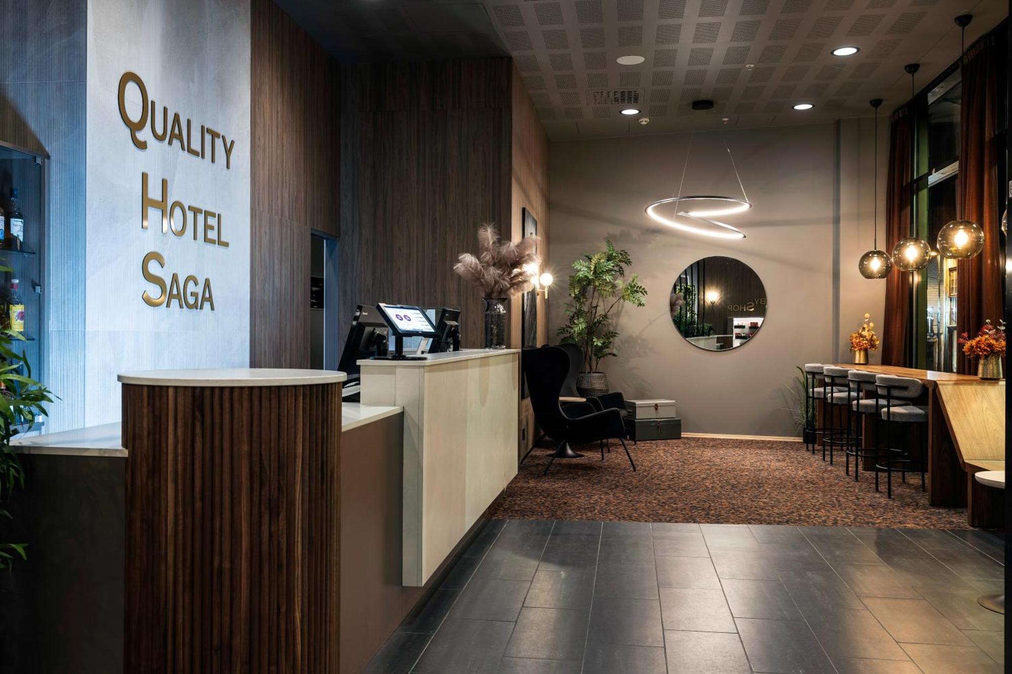 Quality Hotel Saga Tromsø Exteriör bild