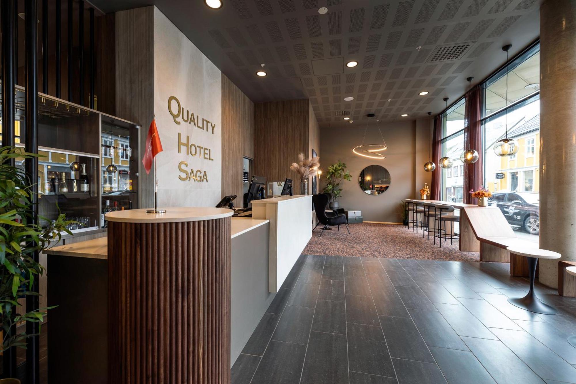 Quality Hotel Saga Tromsø Exteriör bild